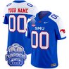 SMU Mustangs 2024 ACC Championship Patch Vapor Limited Custom Jersey - All Stitched
