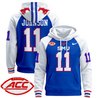 Men's SMU Mustangs 2024 Pullover Hoodie - All Stitched