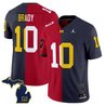 Michigan Wolverines Split Vapor Limited Jersey - All Stitched