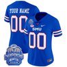 SMU Mustangs 2024 ACC Championship Patch Vapor Limited Custom Jersey - All Stitched