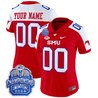 SMU Mustangs 2024 ACC Championship Patch Vapor Limited Custom Jersey - All Stitched
