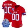 SMU Mustangs 2024 ACC Championship Patch Vapor Limited Custom Jersey - All Stitched