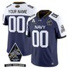 Navy Midshipmen 2025 Custom Ships Vapor Limited Jersey - All Stitched