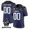Navy Midshipmen 2025 Custom Ships Vapor Limited Jersey - All Stitched