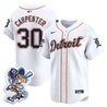 Men's Detroit Tigers Paws Patch Vapor Premier Limited Jersey - All Stitched