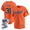 Men's Detroit Tigers Paws Patch Vapor Premier Limited Jersey - All Stitched