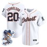 Men's Detroit Tigers Paws Patch Vapor Premier Limited Jersey - All Stitched