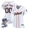 Detroit Tigers Paws Patch Vapor Premier Limited Custom Jersey - All Stitched