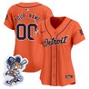 Detroit Tigers Paws Patch Vapor Premier Limited Custom Jersey - All Stitched