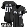 Detroit Tigers 'Motor Gothic Edition' Vapor Premier Limited Custom Jersey - All Stitched