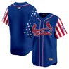 Men's St. Louis Cardinals 2025 Independence Day Vapor Premier Limited Jersey V2 - All Stitched
