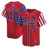Men's St. Louis Cardinals 2025 Independence Day Vapor Premier Limited Jersey V2 - All Stitched