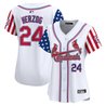 Women's St. Louis Cardinals 2025 Independence Day Vapor Premier Limited Jersey V2 - All Stitched