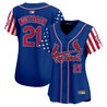 Women's St. Louis Cardinals 2025 Independence Day Vapor Premier Limited Jersey V2 - All Stitched