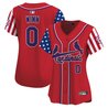 Women's St. Louis Cardinals 2025 Independence Day Vapor Premier Limited Jersey V2 - All Stitched