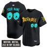 Detroit Tigers 'Graffiti Motor City Edition' Vapor Premier Limited Custom Jersey - All Stitched
