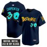 Men's Detroit Tigers 'Graffiti Motor City Edition' Vapor Premier Limited Jersey - All Stitched