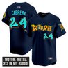 Men's Detroit Tigers 'Graffiti Motor City Edition' Vapor Premier Limited Jersey - All Stitched