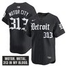 Men's Detroit Tigers 'Motor Gothic Edition' Vapor Premier Limited Jersey - All Stitched