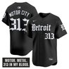 Men's Detroit Tigers 'Motor Gothic Edition' Vapor Premier Limited Jersey - All Stitched