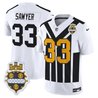 Men's Pittsburgh Steelers 1933 Patch Throwback Vapor Limited Jersey - All Stitched