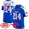Men's SMU Mustangs 2025 Vapor Limited Jersey - All Stitched