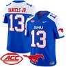 Men's SMU Mustangs 2025 Vapor Limited Jersey - All Stitched