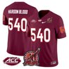 Men's Virginia Tech Hokies Coach Frank Beamer Patch 2025 Vapor Limited Jersey - All Stitched