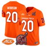 Men's Virginia Tech Hokies Coach Frank Beamer Patch 2025 Vapor Limited Jersey - All Stitched