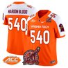 Men's Virginia Tech Hokies Coach Frank Beamer Patch 2025 Vapor Limited Jersey - All Stitched