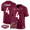 Men's Virginia Tech Hokies Coach Frank Beamer Patch 2025 Vapor Limited Jersey - All Stitched
