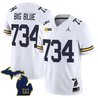 Men's Michigan Wolverines 2025 Vapor Limited Jersey V2 - All Stitched