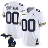 Michigan Wolverines 2025 Vapor Limited Custom Jersey V2 - All Stitched