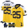 Men's Michigan Wolverines 2025 Vapor Limited Jersey V2 - All Stitched