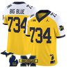 Men's Michigan Wolverines 2025 Vapor Limited Jersey V2 - All Stitched