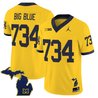 Men's Michigan Wolverines 2025 Vapor Limited Jersey V2 - All Stitched