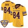 Men’s Western Michigan Broncos 2025 Vapor Limited Jersey - All stitched