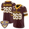 Men’s Western Michigan Broncos 2025 Vapor Limited Jersey - All stitched