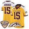 Men’s Western Michigan Broncos 2025 Vapor Limited Jersey - All stitched