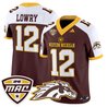 Men’s Western Michigan Broncos 2025 Vapor Limited Jersey - All stitched