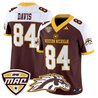 Men’s Western Michigan Broncos 2025 Vapor Limited Jersey - All stitched