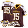 Men’s Western Michigan Broncos 2025 Vapor Limited Jersey - All stitched