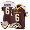 Men’s Western Michigan Broncos 2025 Vapor Limited Jersey - All stitched