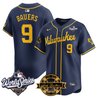Men's Milwaukee Brewers 2026 World Series Vapor Premier Limited Jersey V2 - Bob Uecker Patch - All Stitched