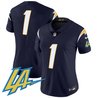 Women's Chargers Vapor Limited Jersey V2 - All Stitched