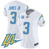 Women's Chargers Vapor Limited Jersey V2 - All Stitched
