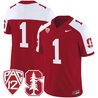Men's Stanford Cardinal Vapor Limited Jersey - All Stitched