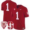 Men's Stanford Cardinal Vapor Limited Jersey - All Stitched