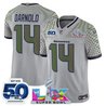 Men's Seattle Seahawks "Super Bowl LX & 50th Patch" Vapor Limited Jersey - All Stitched