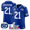 Men's Seattle Seahawks "Super Bowl LX & 50th Patch" Vapor Limited Jersey - All Stitched
